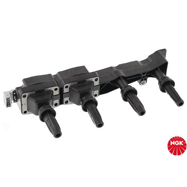 NGK Ignition Coil - U6004 - Citroen Berlingo C2 C3 C4, Peugeot 206 307 Partner-U6004-NGK-A1 Autoparts Niddrie