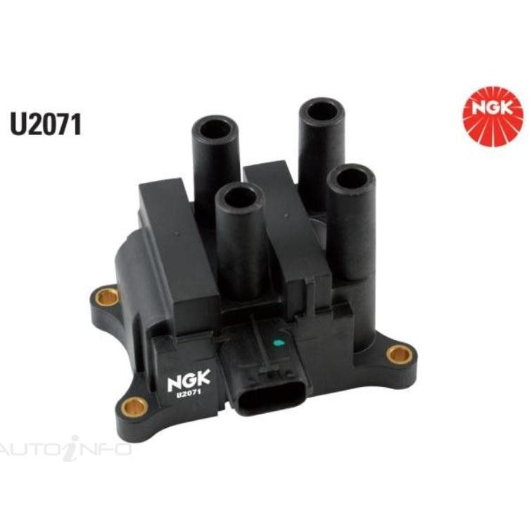 NGK Ignition Coil - U2071 - Ford Escape, Mazda 6 2.3L-U2071-NGK-A1 Autoparts Niddrie