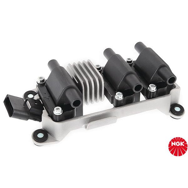 NGK Ignition Coil - U2010 - Audi A4 A6, Volkswagen Passat-U2010-NGK-A1 Autoparts Niddrie