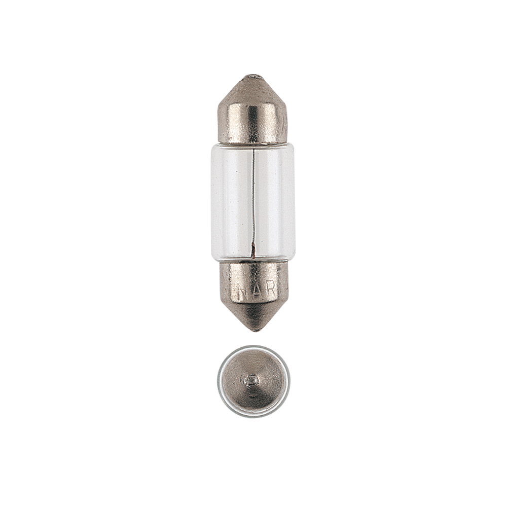 Narva 12V 10W T-10mm Festoon Globe (Each) - 47269