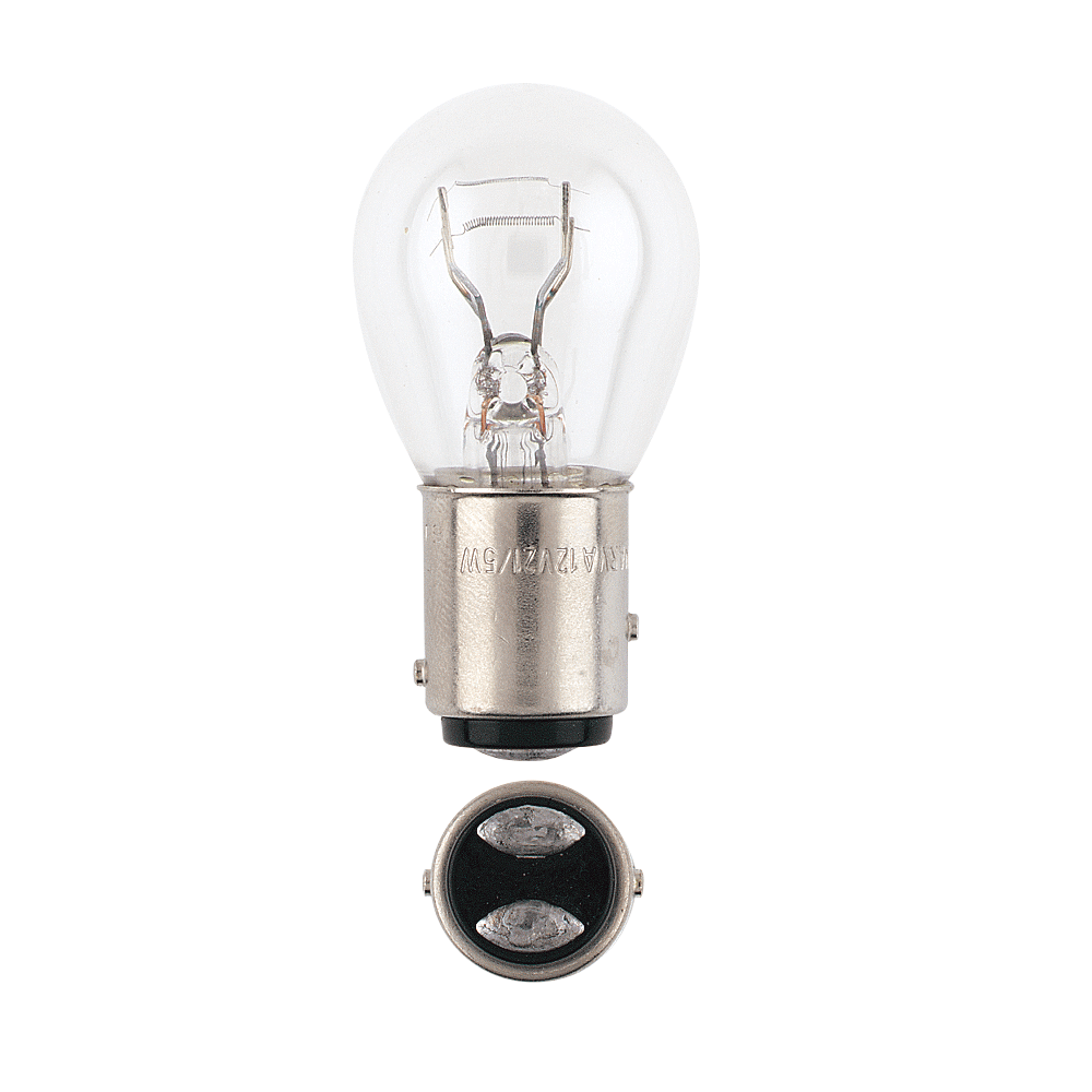 Narva 12V 21/5W BAY15D Incandescent Globe (Each) - 47380