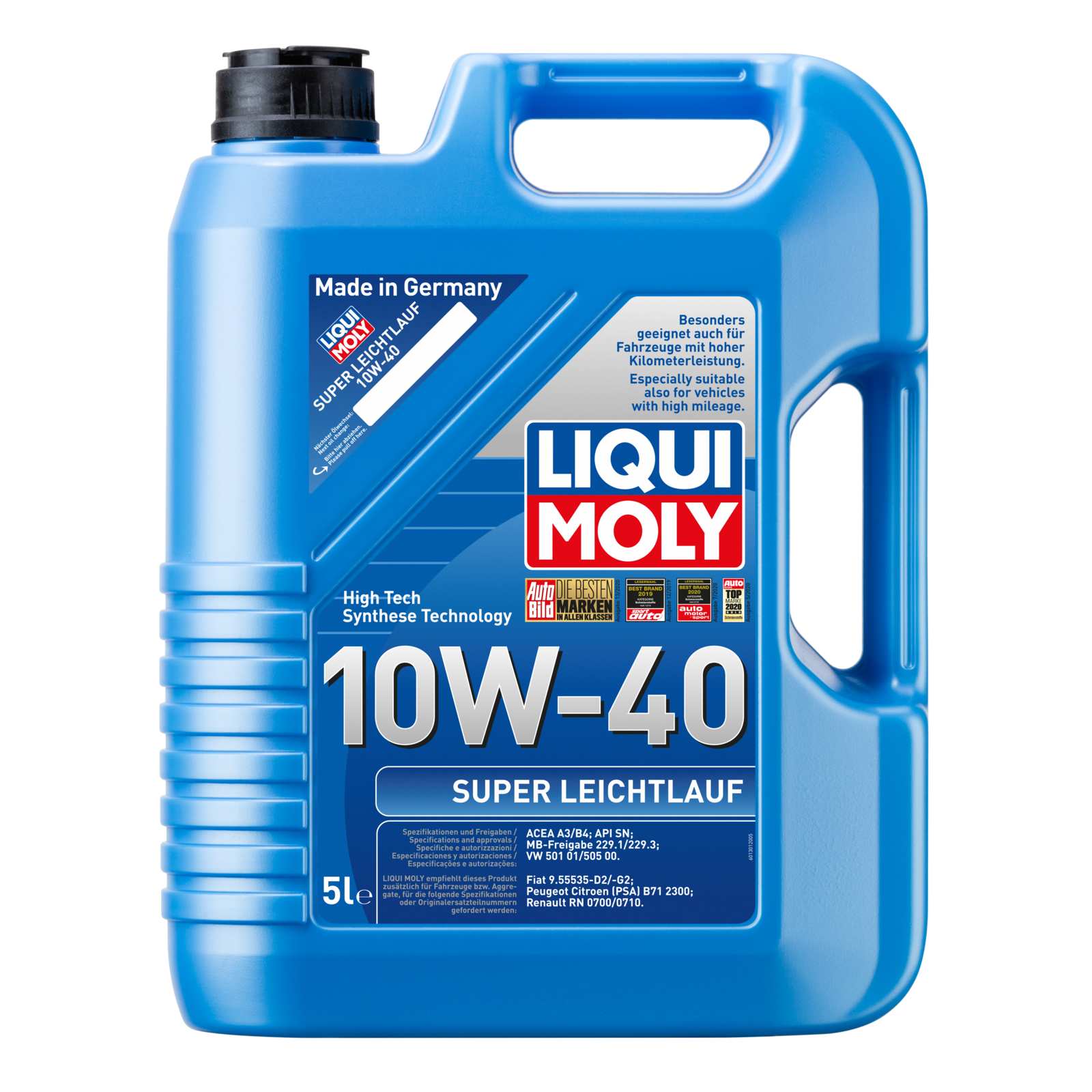 Liqui Moly Super Leichtlauf 10W-40 Engine Oil - 5 Litre