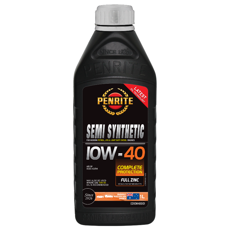 Penrite Semi Synthetic 10W40 Engine Oil - 1 Litre