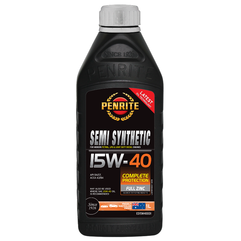 Penrite Semi Synthetic 15W40 Engine Oil - 1 Litre