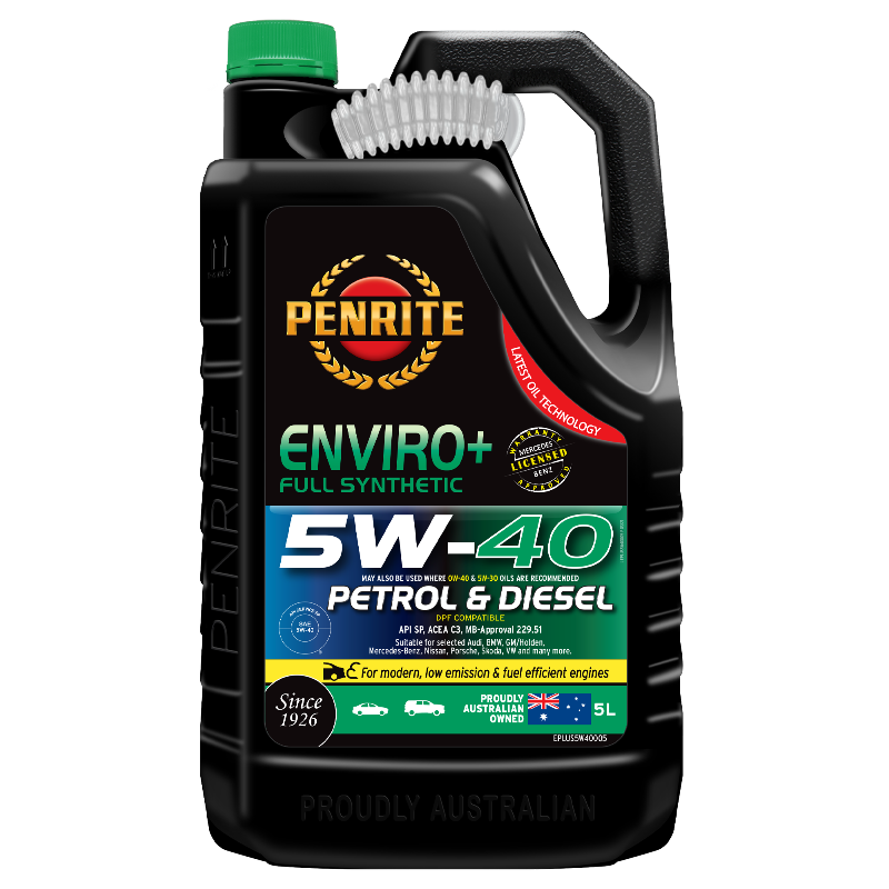 Penrite Enviro Plus 5W40 Engine Oil - 5 Litre