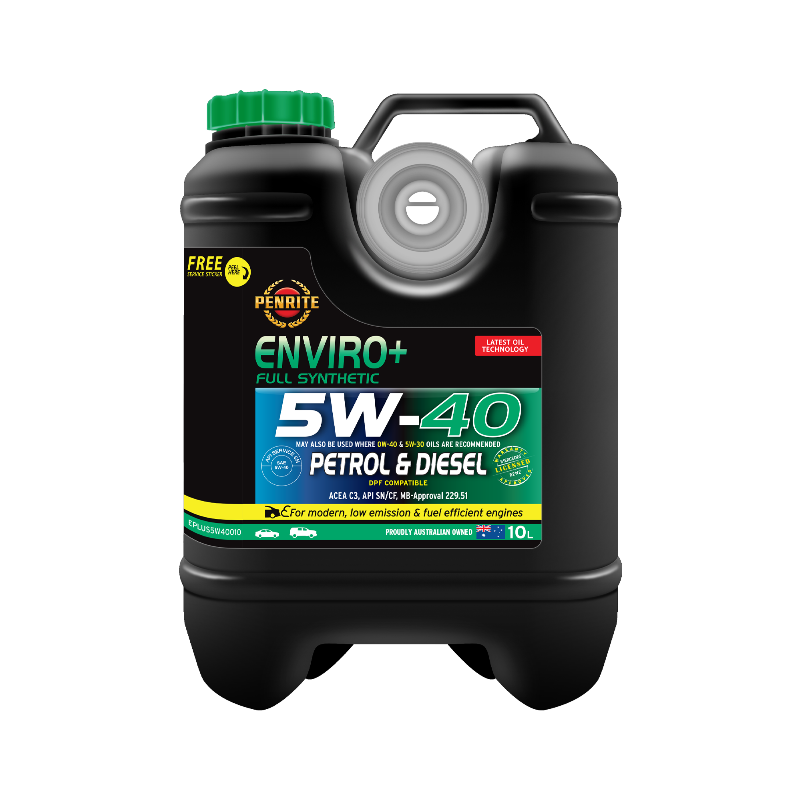 Penrite Enviro Plus 5W40 Engine Oil - 10 Litre