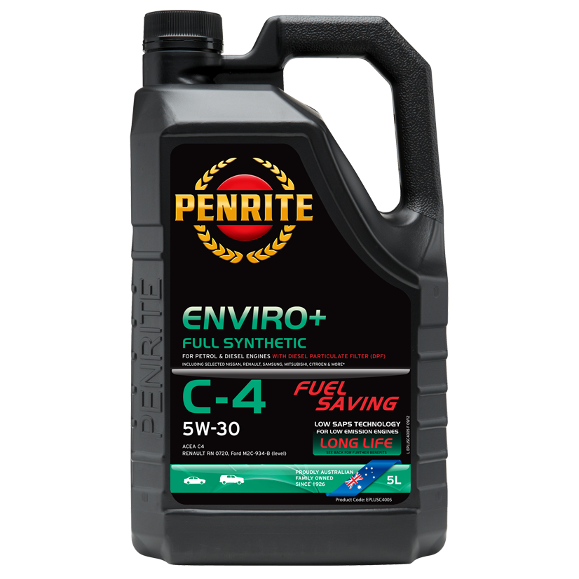 Penrite Enviro Plus C-4 5W30 - 5Ltr - A1 Autoparts Niddrie
