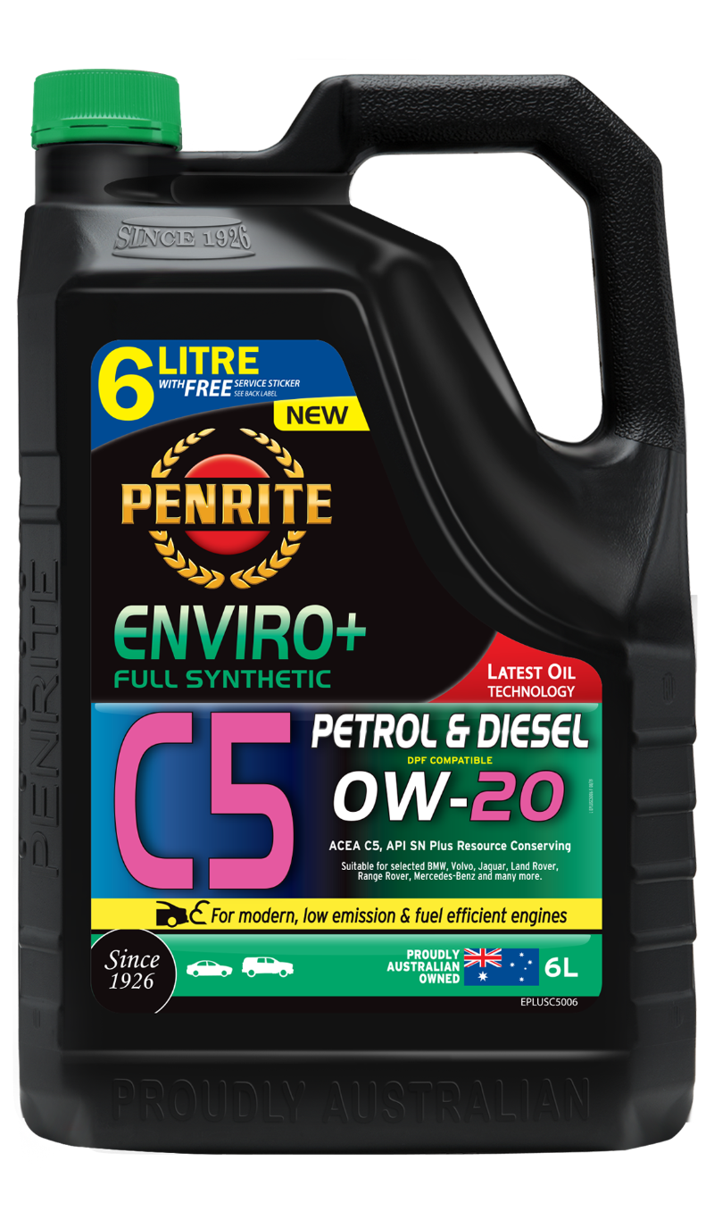 Penrite Enviro Plus Full Synthetic C5 0W20 Engine Oil - 6 Litre