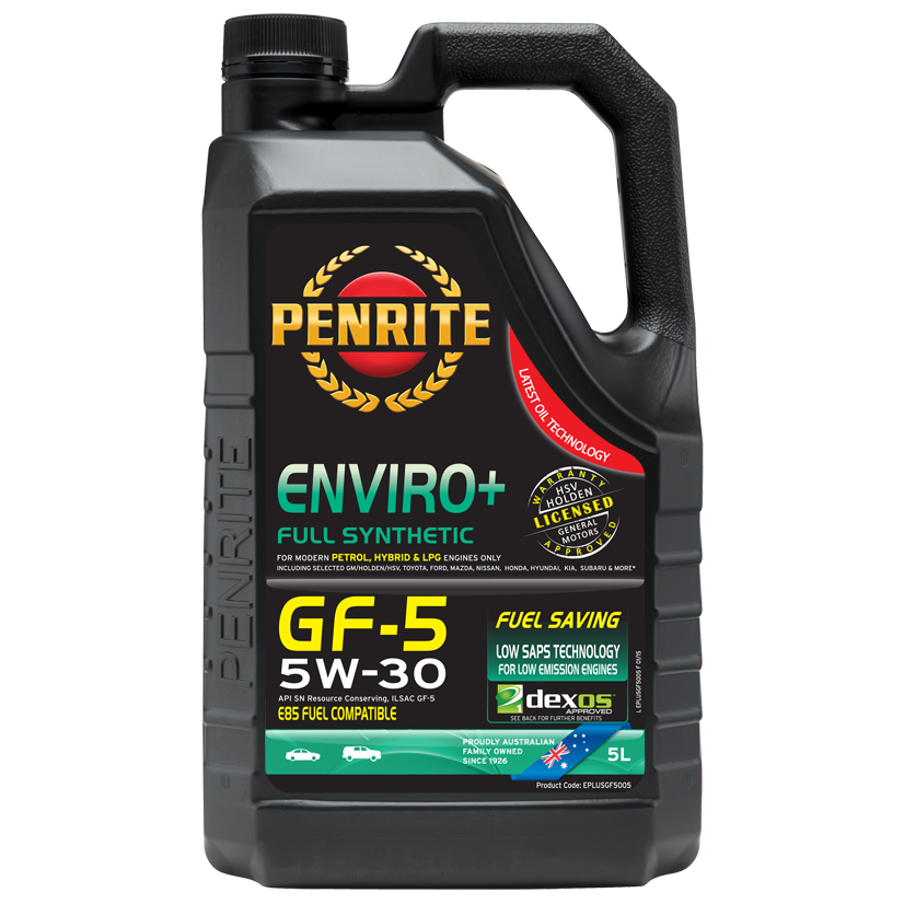 Penrite Enviro Plus GF5 5W30 - 5Ltr - A1 Autoparts Niddrie
