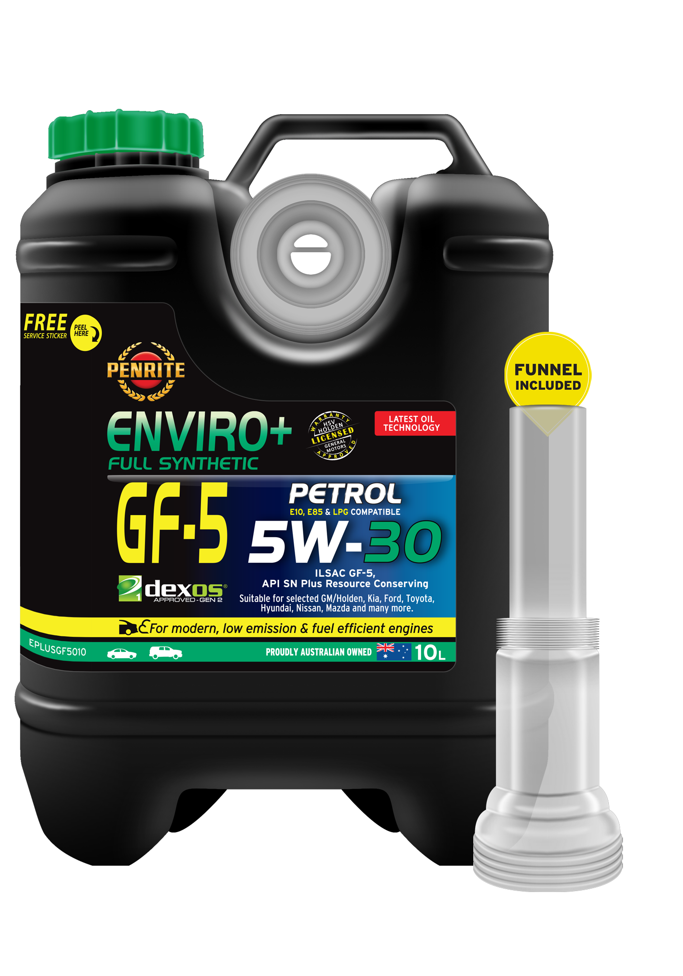 Penrite Enviro Plus GF5 5W30 Engine Oil - 10 Litre