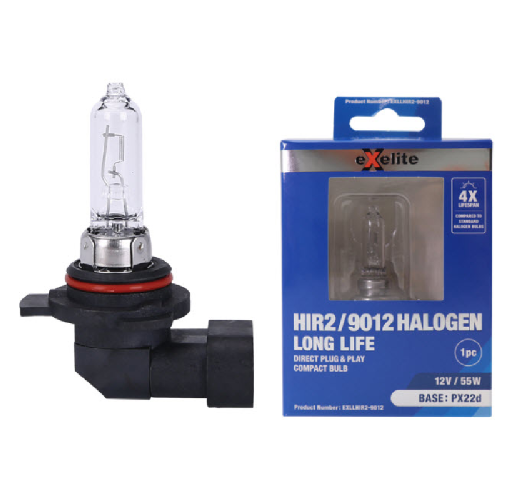 HIR2 Halogen Long Life Globe 12V 55W