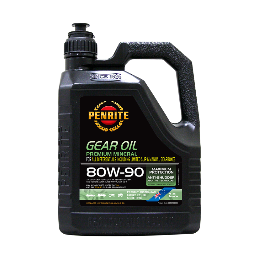 Penrite Gear Oil 80W90 - 2.5Ltr - A1 Autoparts Niddrie
