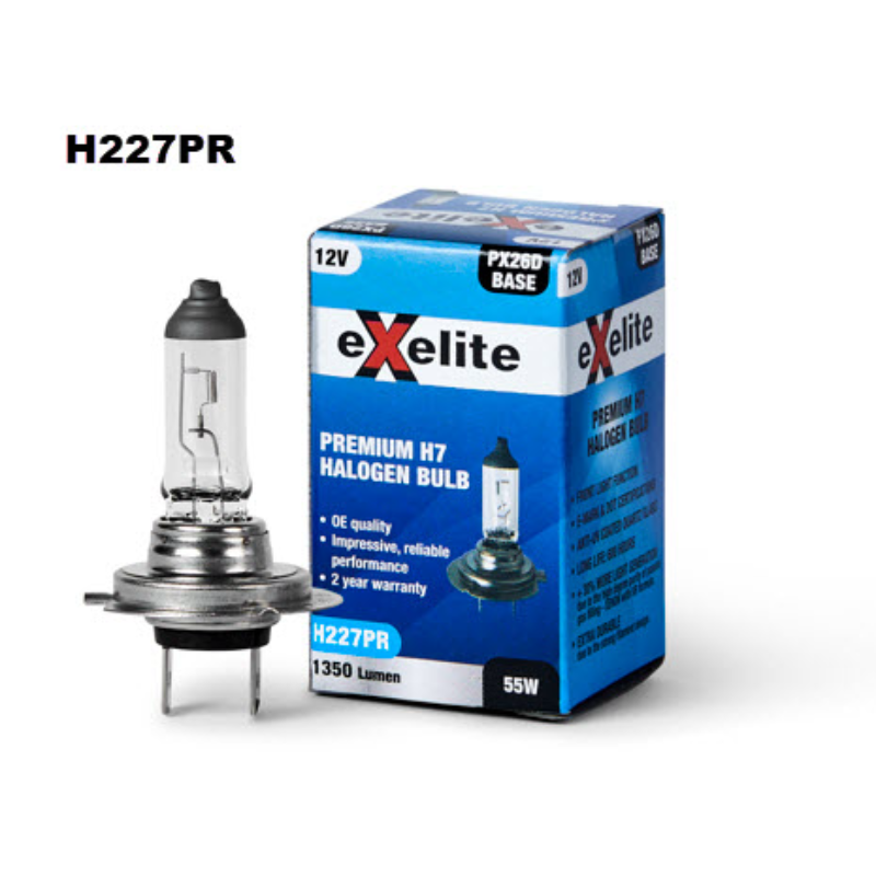 H7 12V 55W Halogen Globe (Premium)