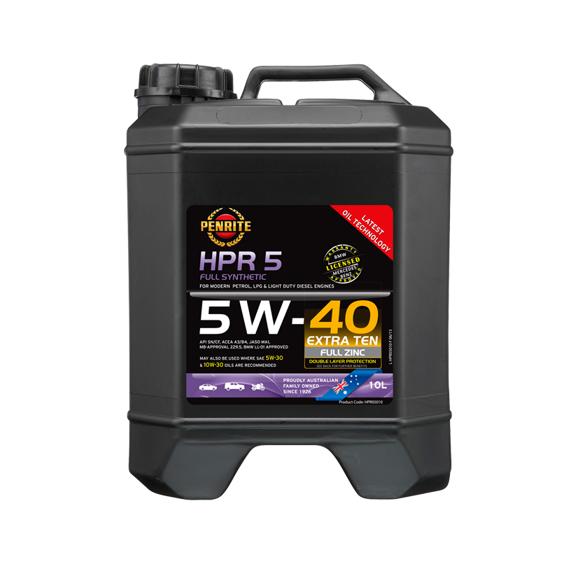 Penrite HPR5 5W40 - 10Ltr - A1 Autoparts Niddrie
