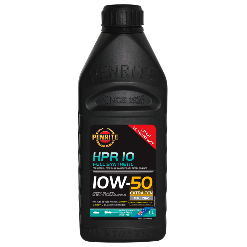 Penrite HPR10 10W50 - 1Ltr - A1 Autoparts Niddrie
