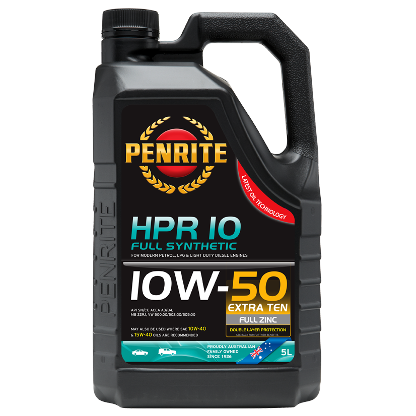 Penrite HPR10 10W50 - 5Ltr - A1 Autoparts Niddrie
