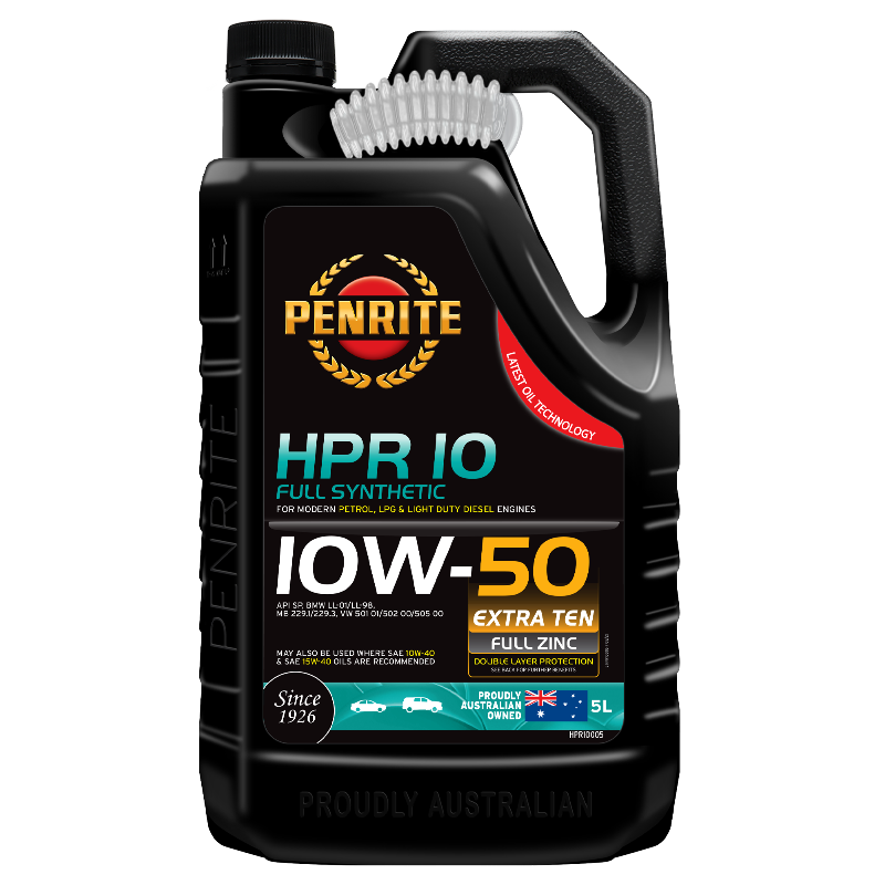 Penrite HPR10 10W50 Engine Oil - 5 Litre