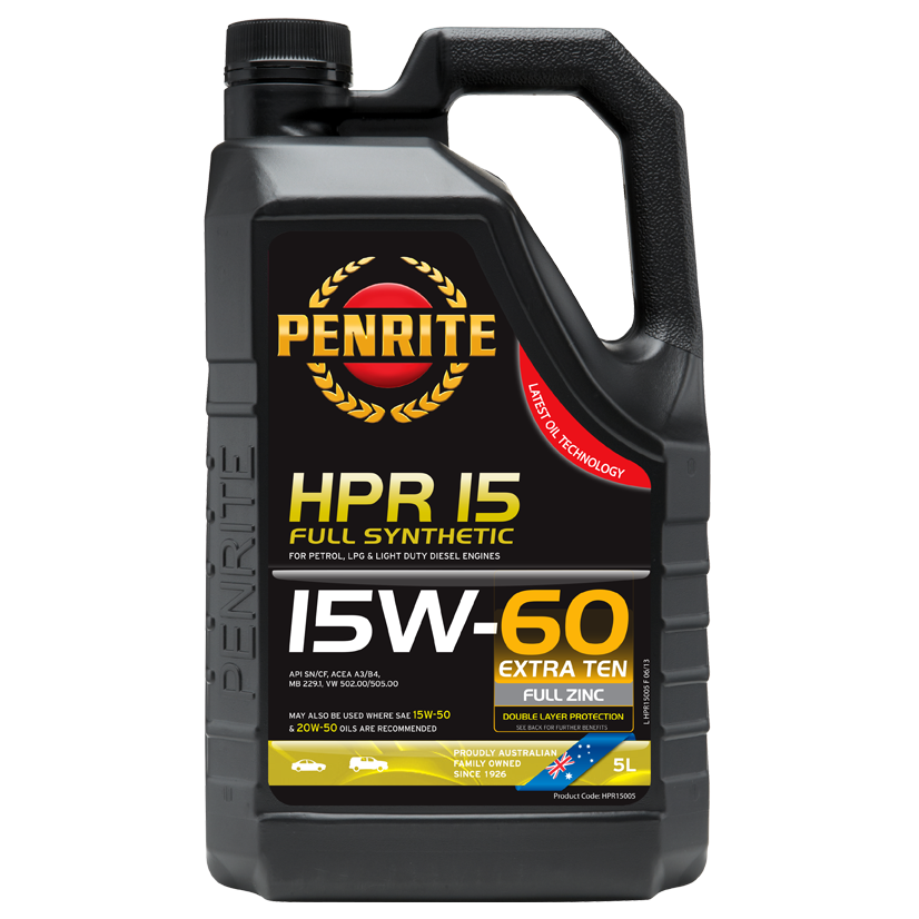 Penrite HPR15 15W60 - 5Ltr - A1 Autoparts Niddrie
