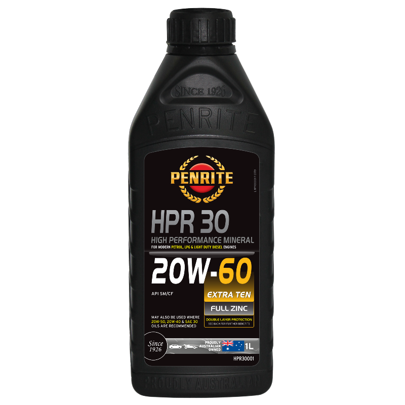 Penrite HPR30 20W60 Engine Oil - 1 Litre