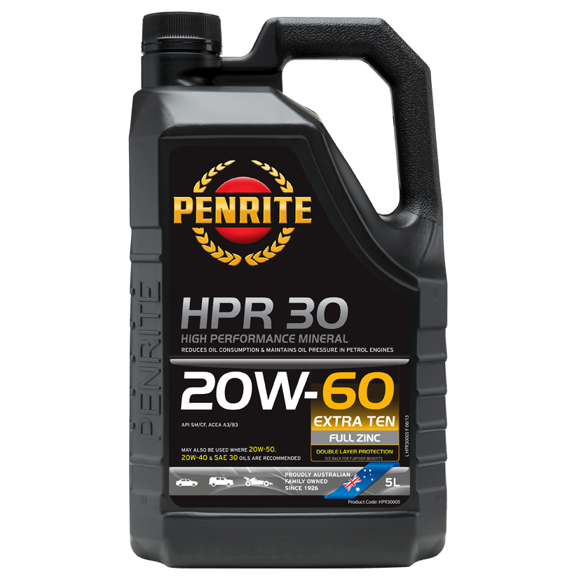 Penrite HPR30 20W60 - 5Ltr - A1 Autoparts Niddrie
