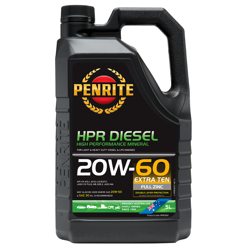 Penrite HPR Diesel - 5Ltr - A1 Autoparts Niddrie
