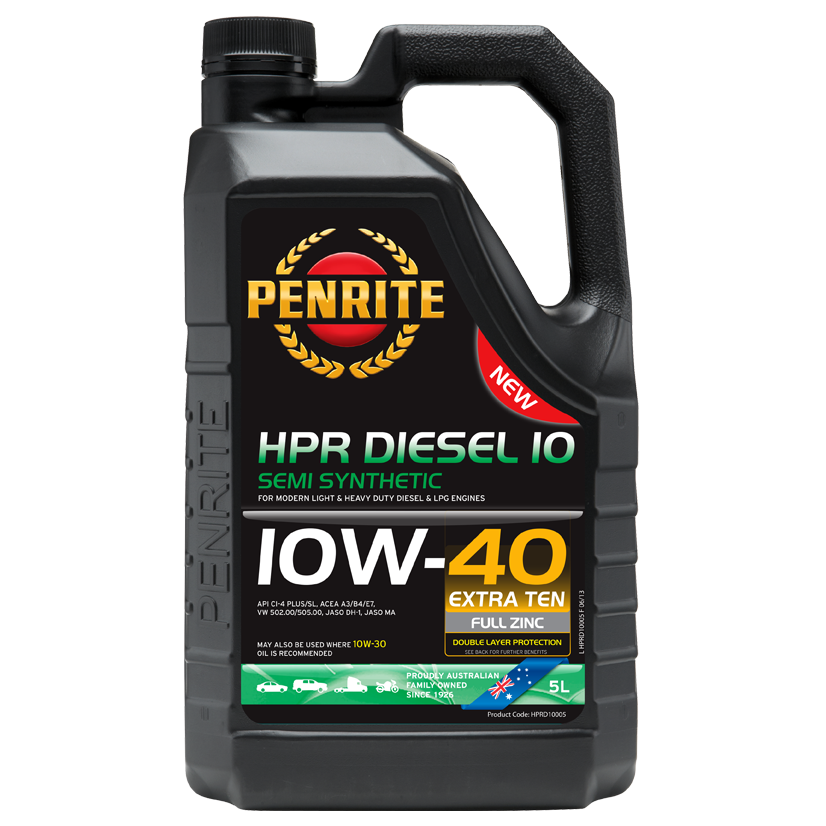 Penrite HPR Diesel 10 - 5Ltr - A1 Autoparts Niddrie
