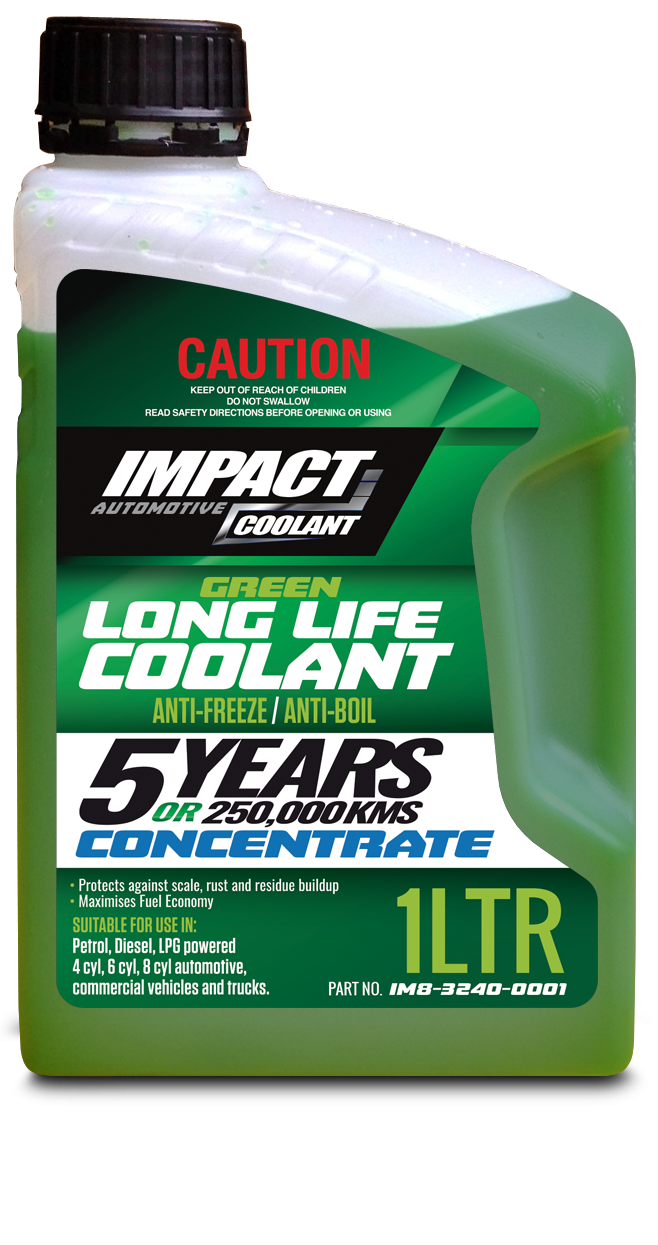 Impact Green Long Life Coolant Concentrate - 1ltr