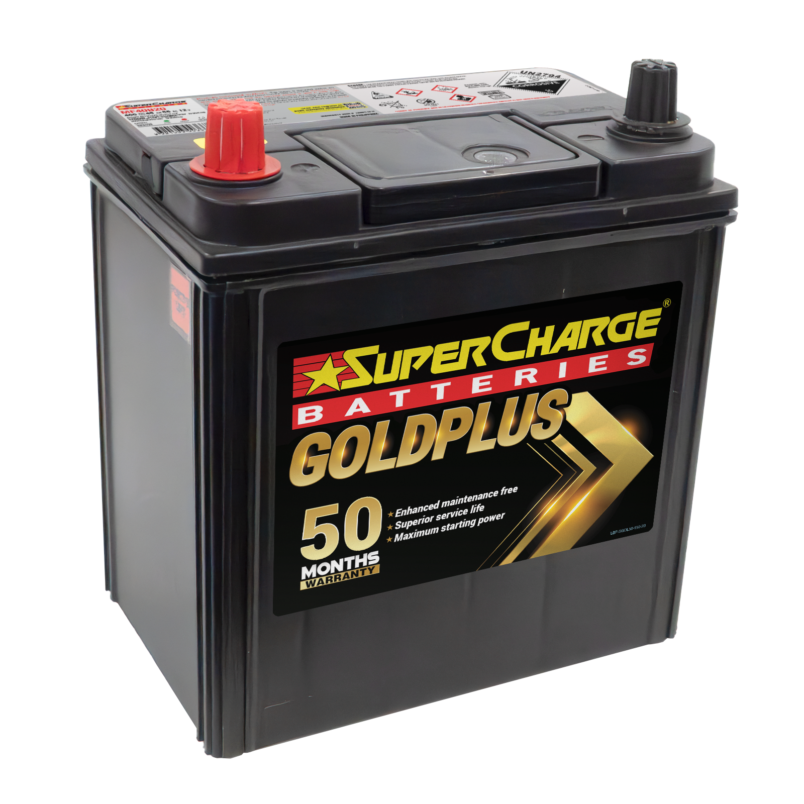 Supercharge Gold Plus Battery - MF40B20