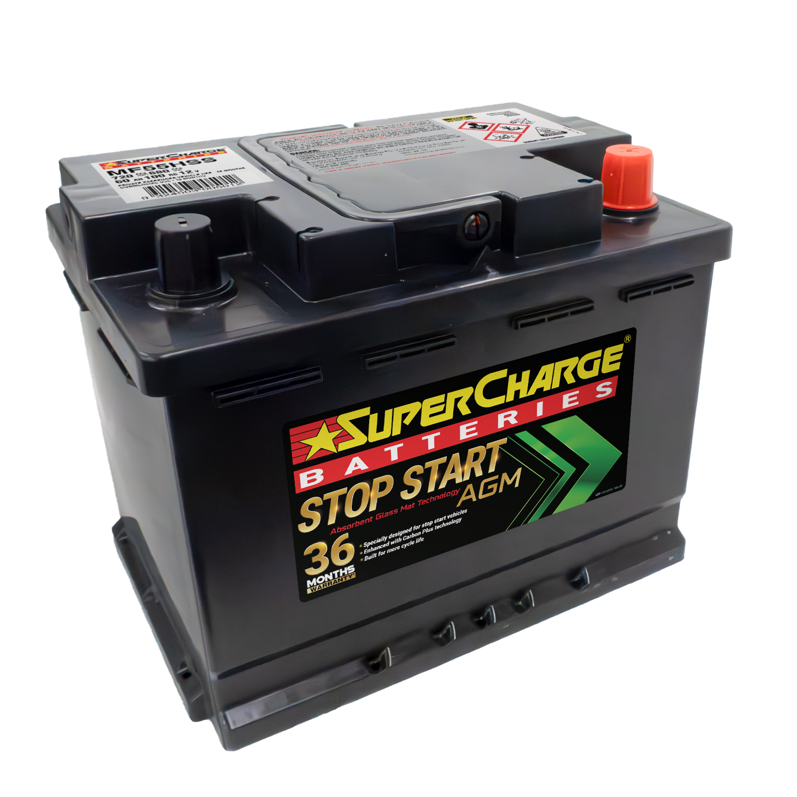 Supercharge Start-Stop Battery - MF55HSS