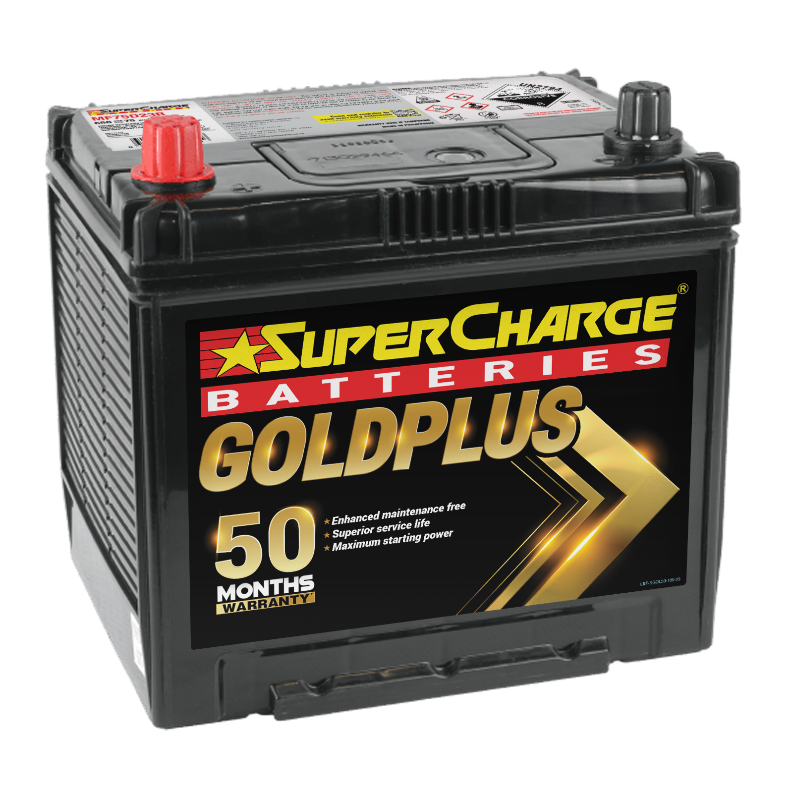 Supercharge Gold Plus Battery - MF75D23R