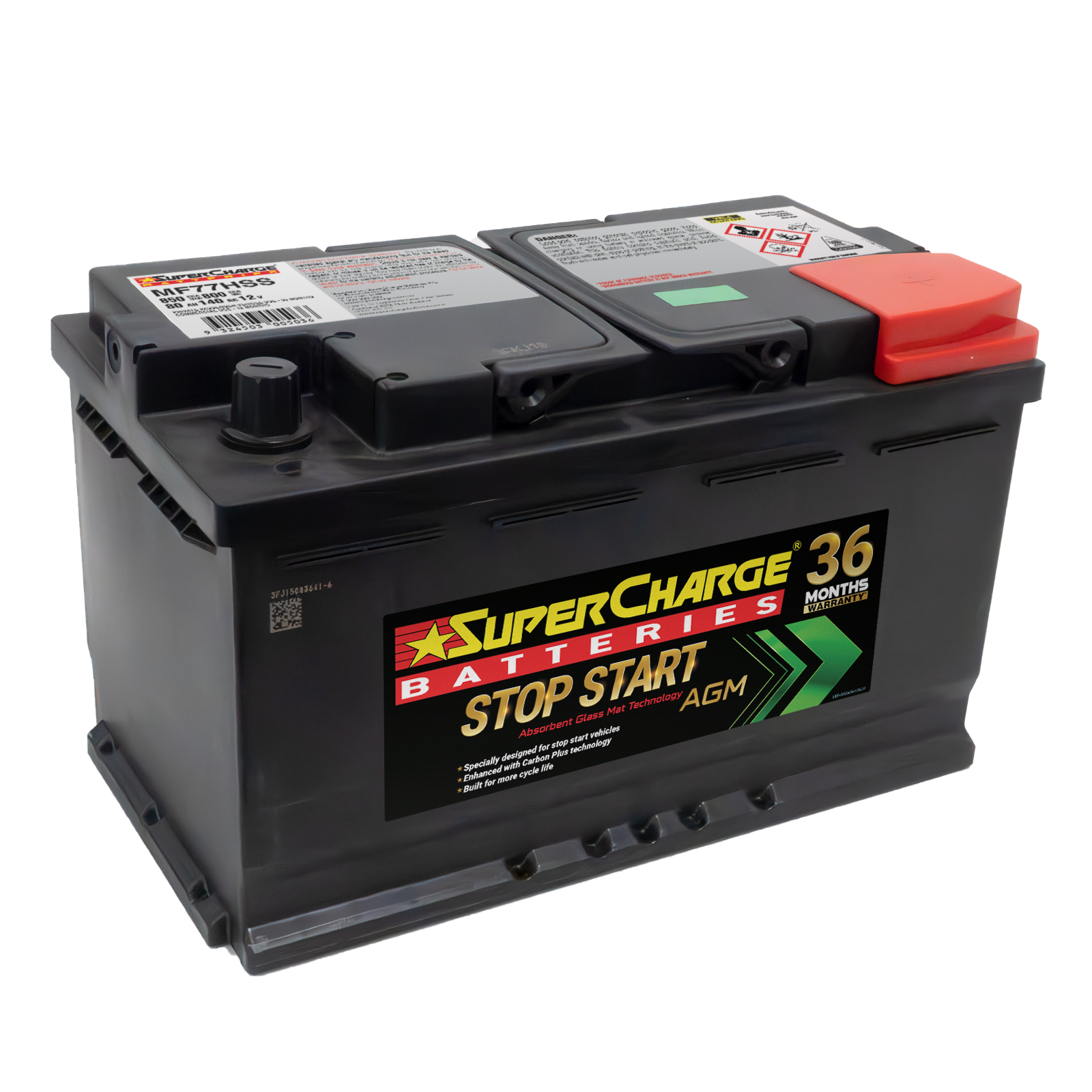 Supercharge Start-Stop Battery - MF77HSS