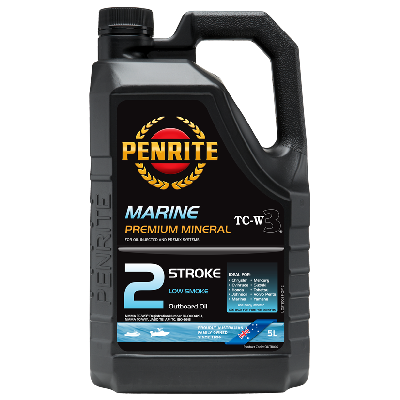 Penrite Marine Outboard 2 Stroke - 5Ltr - A1 Autoparts Niddrie
