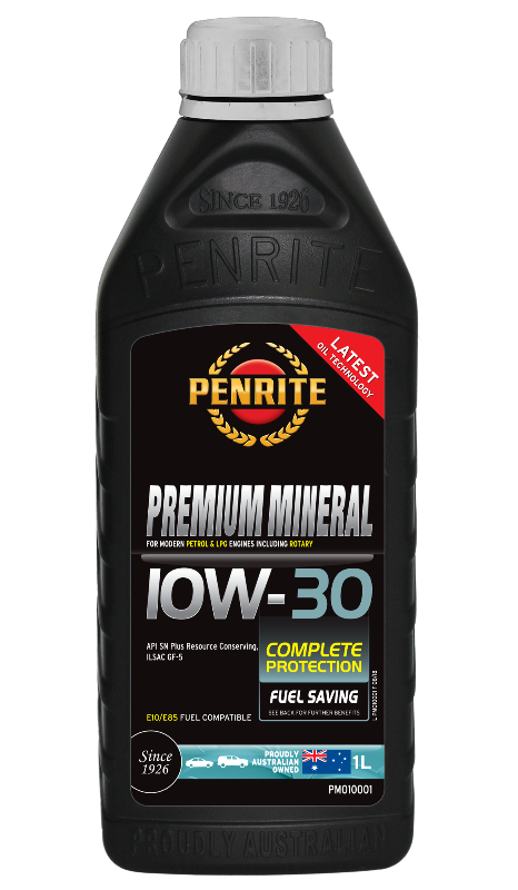 Penrite Premium Mineral 10W30 Engine Oil - 1 Litre