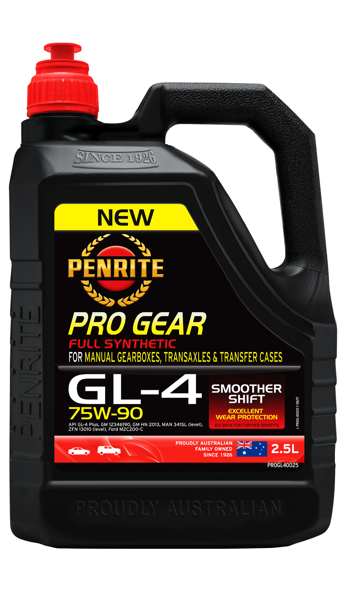 Penrite Pro Gear Oil GL-4 75W90 - 2.5Ltr