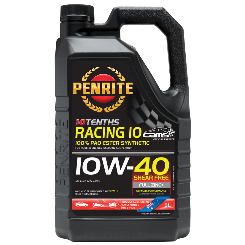 Penrite Racing 10W40 - 5Ltr - A1 Autoparts Niddrie
