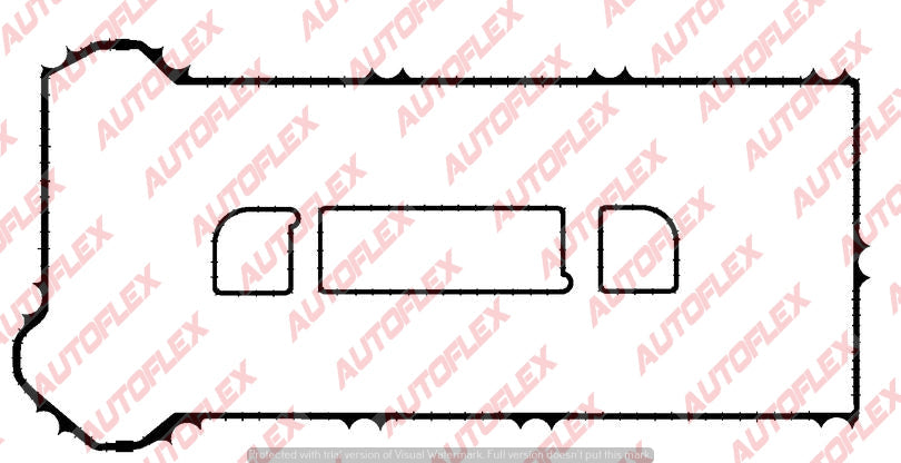 Rocker / Valve Cover Gasket - Ford 2.0, 2.3 Duratec, Mazda L3, L5, LF