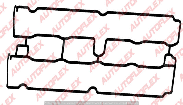 Rocker / Valve Cover Gasket - Holden X18XE1, Z18XE