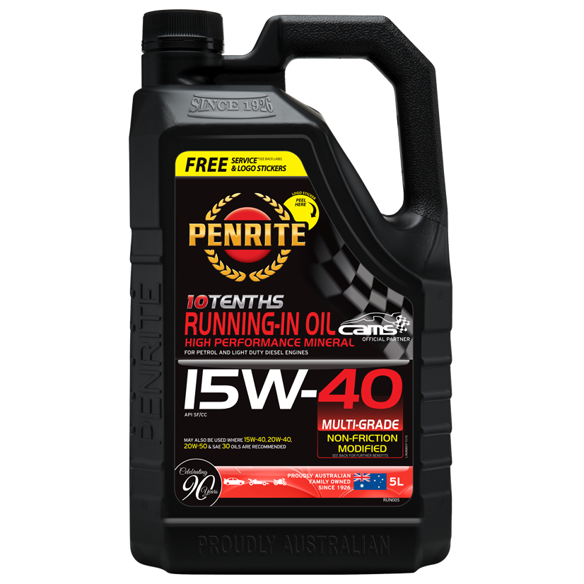 Penrite Running In Oil - 5Ltr - A1 Autoparts Niddrie
