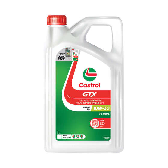 Castrol GTX 10W30 Engine Oil - 5 Litre (3437460)