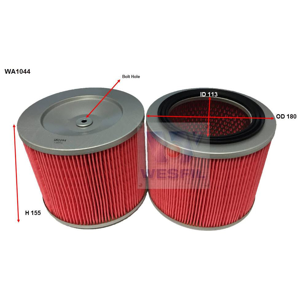 Wesfil Air Filter - WA1044 (A1639)