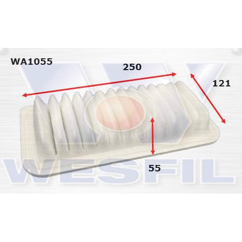 Wesfil Air Filter - WA1055 (A1427)