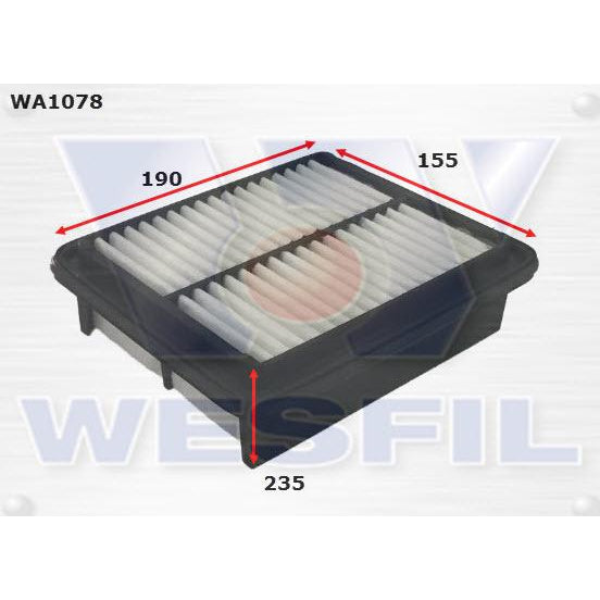 Wesfil Air Filter - WA1078 (A1420)