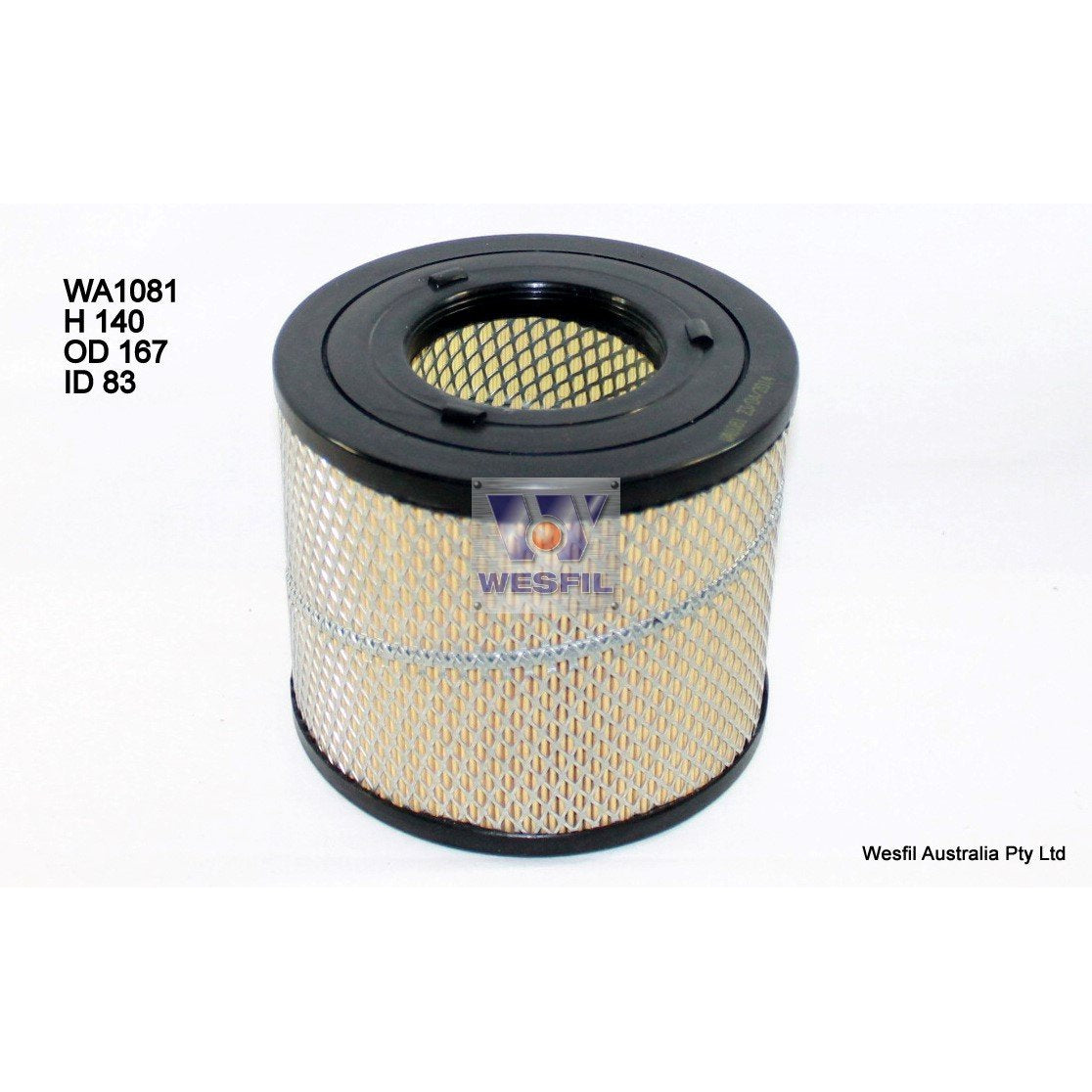 Wesfil Air Filter - WA1081 (A1504)