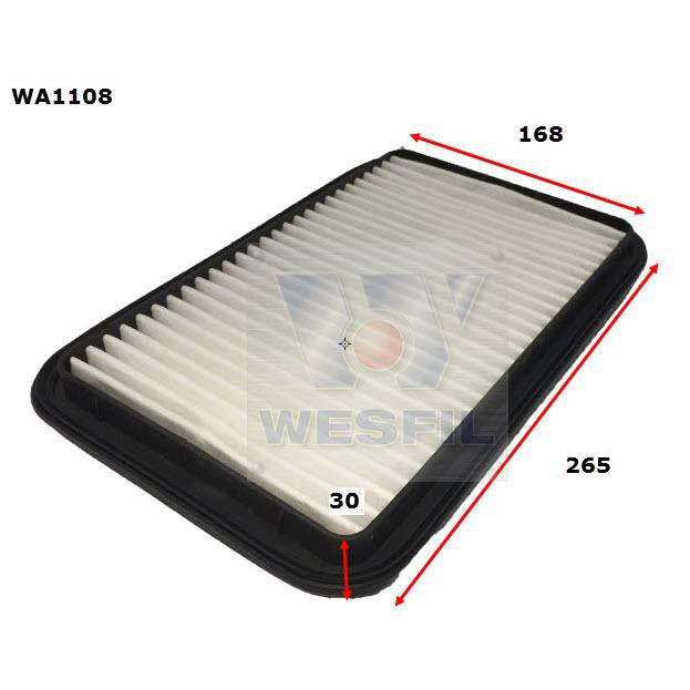 Wesfil Air Filter - WA1108 (A1577)