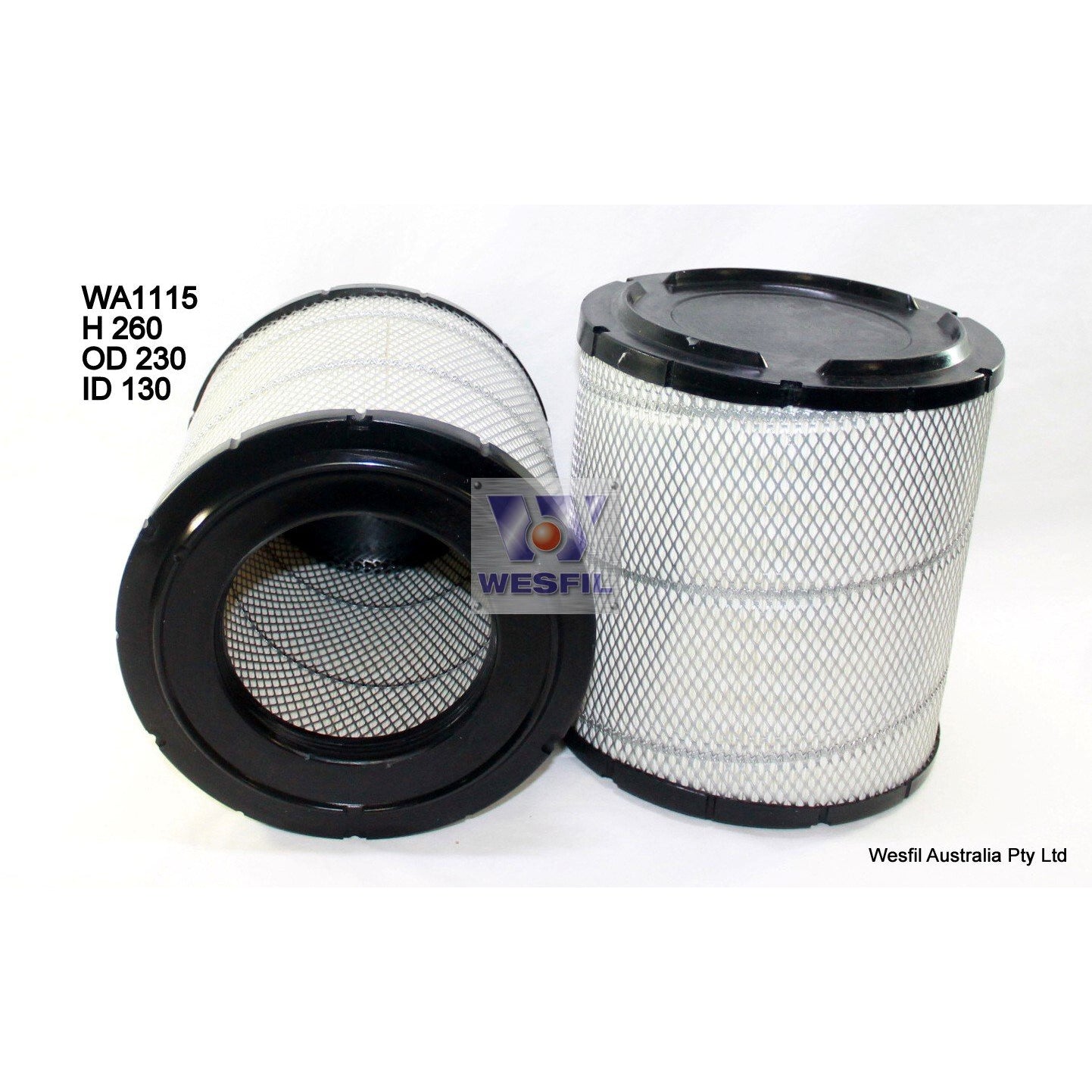 Wesfil Air Filter - WA1115 (HDA5893)