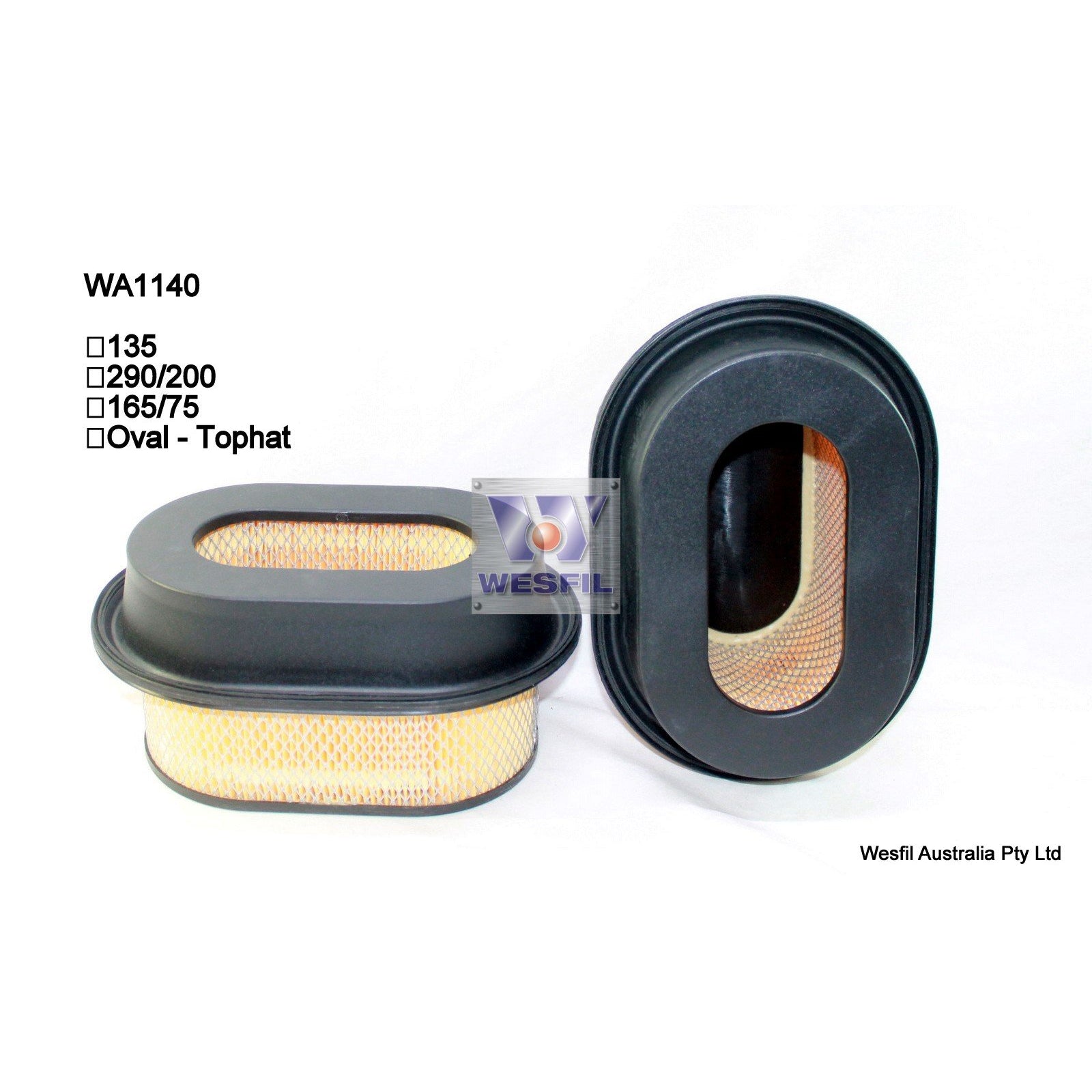 Wesfil Air Filter - WA1140 (A1312)