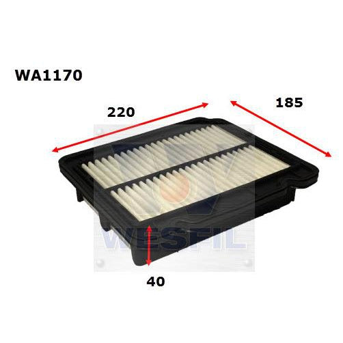 Wesfil Air Filter - WA1170 (A1521)