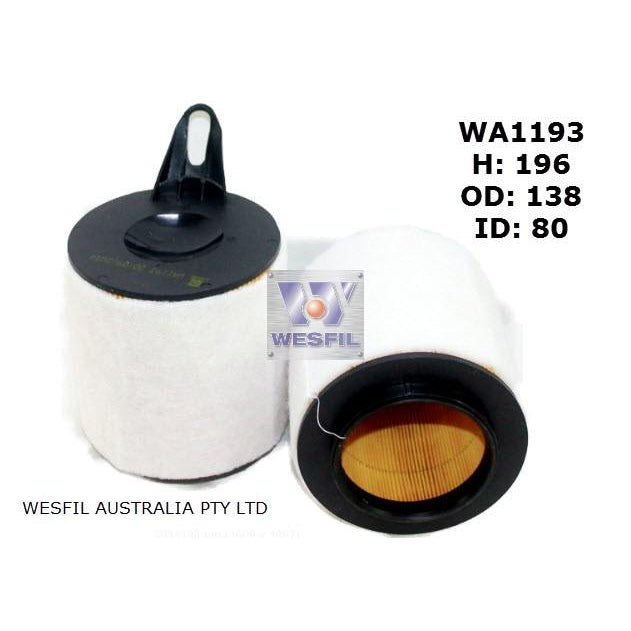 Wesfil Air Filter - WA1193 (A1562)