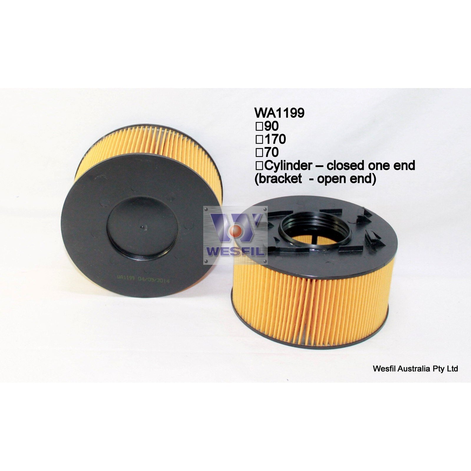 Wesfil Air Filter - WA1199 (A1648)