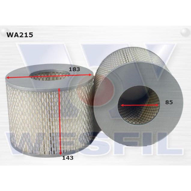 Wesfil Air Filter - WA215 (A215X)